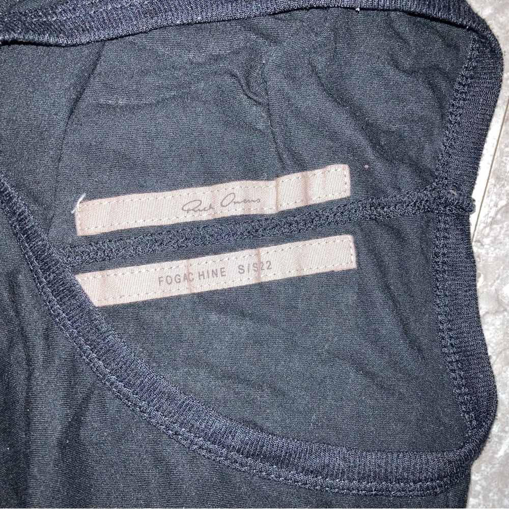 Rick Owens fogachine shirt